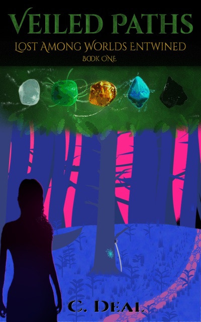 Cover of Veiled Paths by C. Deal